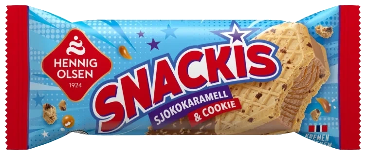 Snackis Sjokokaramell 20 X 151ml Hennig-olsen