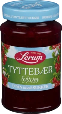 Tyttebær Original Utan Tilsett Sukker 430g