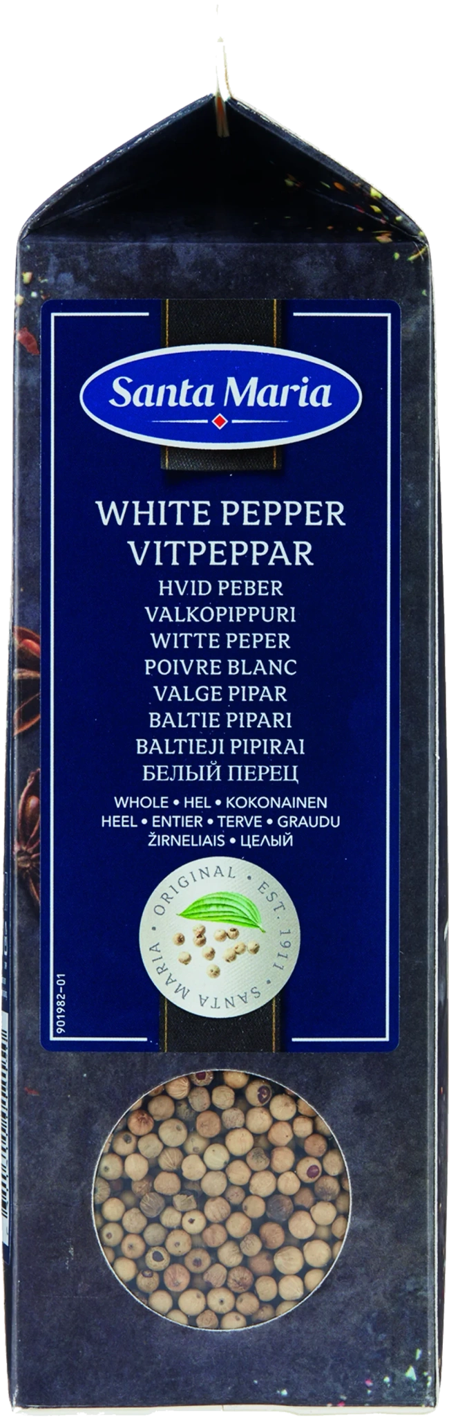 Vitpeppar Hel