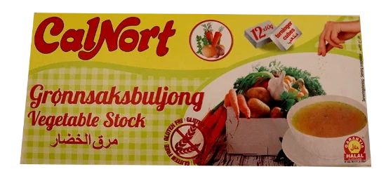 Grønnsaksbuljong 12 terninger