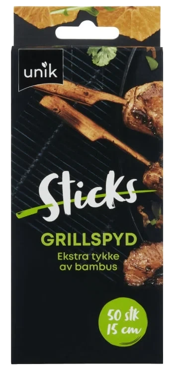 Grillpinner Bambus 15cm 50stk Sticks