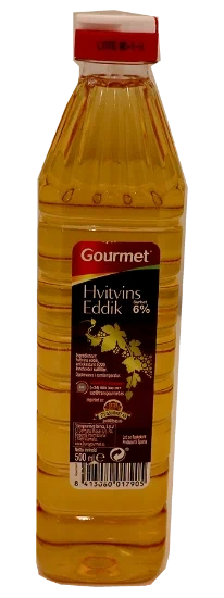 Hvitvinseddik 6% 500ml