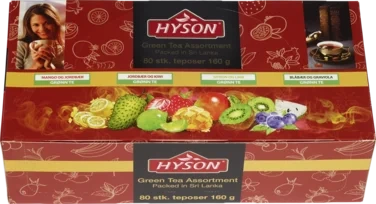Green Tea Assortment 160g Hyson