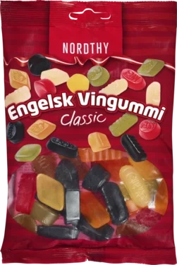 Nordthy Engelsk Vingummi 170g