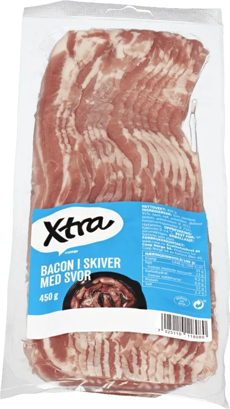 X-tra Bacon med Svor 450g
