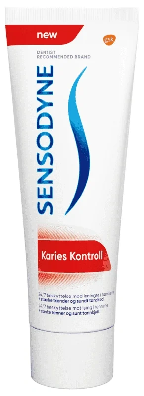 Sensodyne Tannkrem Karies Kontroll 75ml