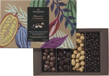 Gaveeske Drasjerte Mandel og Hasselnøtt 450g Valrhona