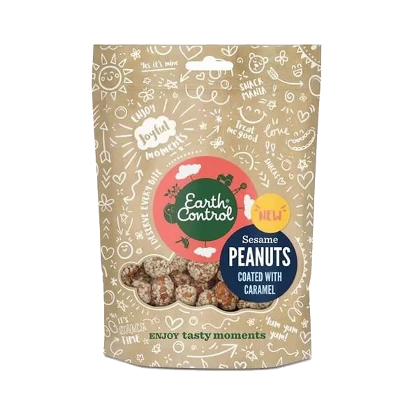 Peanøtter med Karamell og Sesam