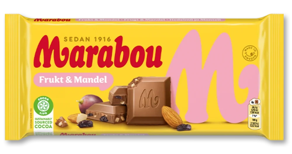 Marabou frukt & mandel