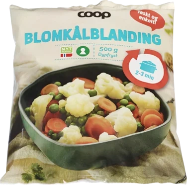 Coop Blomkålblanding 500g