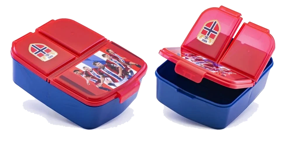 Multi-matboks med 3 rom, Det norske landslaget