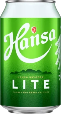 Hansa Pilsner Lite 0,33l boks