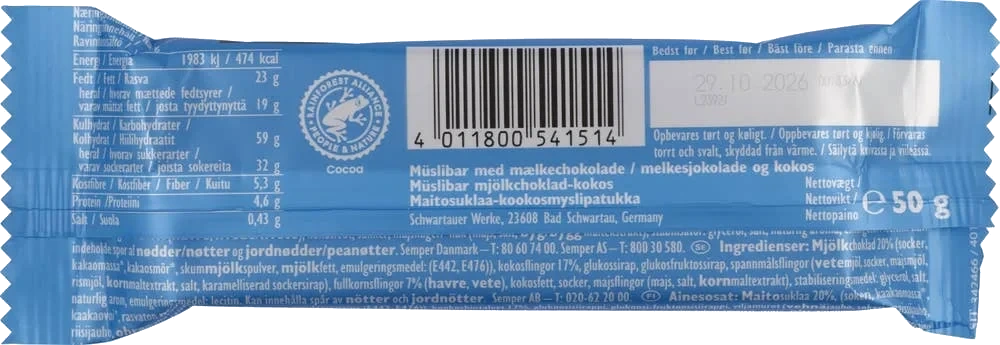Corny Big müslibar kokos