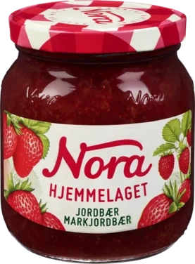Jordbær/markjordbær Hj l 400g Nora