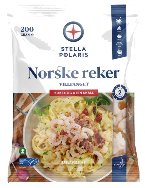 Norske Reker 200g Stella Polaris