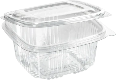 Boks Rpet Deli 500ml/hengslet Lokk134x128x64