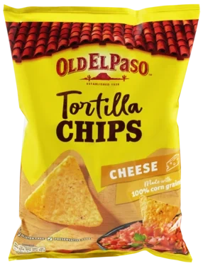 Tortilla Chips Cheese 185g Old El Paso