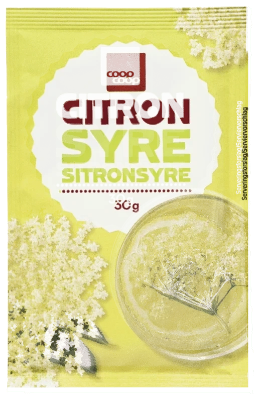 Coop Sitronsyre 30g