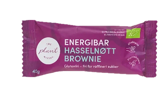 Energibar Hasselnøtt Brownie 40g