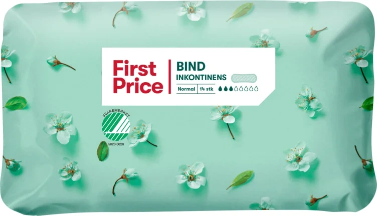 Bind Normal Inkontinens 14stk First Price