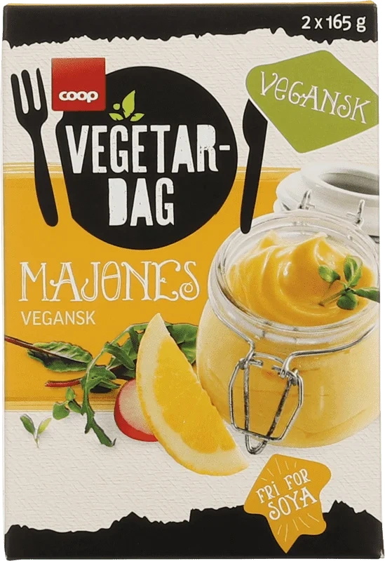 Coop Vegan Majones 330g