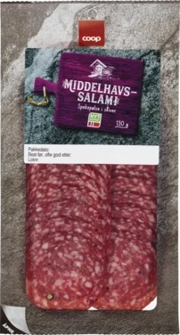 Coop Middelhavssalami 130g