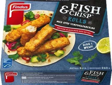 Fish & Crisp Rolls 8x240g