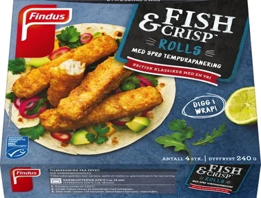 Fish & Crisp Rolls 8x240g