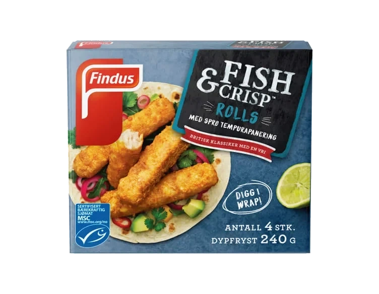 Fish & Crisp Rolls 8x240g