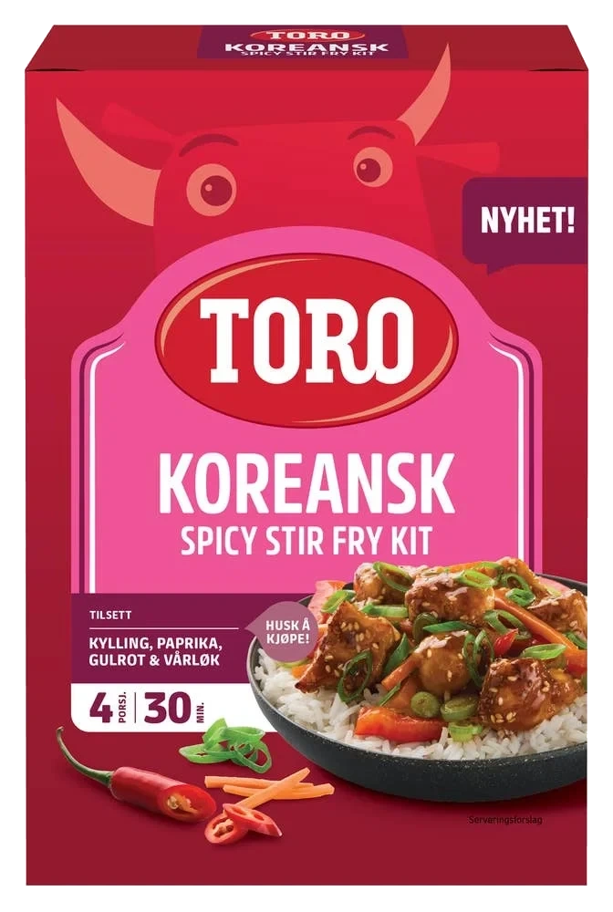 Koreans stir-fry kit
