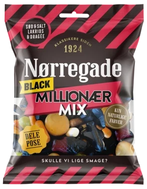 Nørregade Millionærmix Lakrids 150g