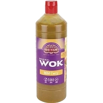 Go-tan Woksaus Mild Curry 6x1l