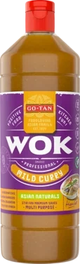 Go-tan Woksaus Mild Curry 6x1l