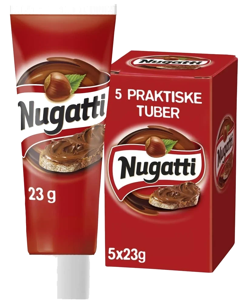 Nugatti på tube