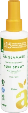 Änglamark Solspray SPF15 200ml