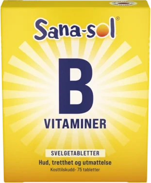 Sana-sol B-vitamin 75 stk