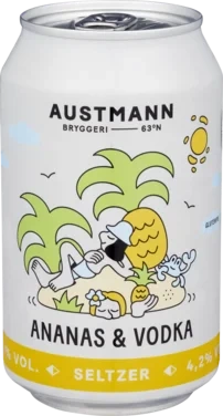 Austmann Ananas Seltzer 0,33l bx