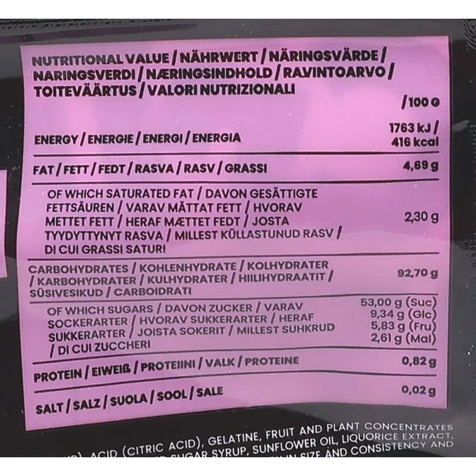 Frystorkat Godis Sour Starballs
