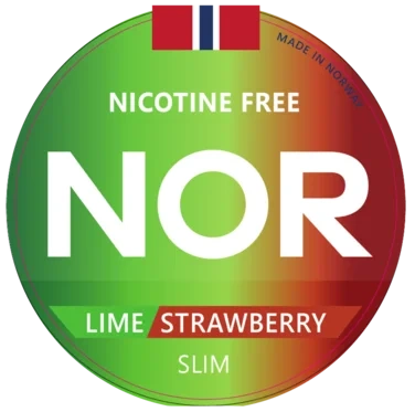 Nor Nikotinfri Lime Strawberry 15,5g