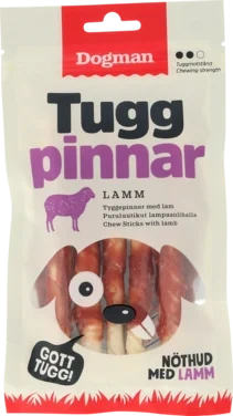 Tyggepinner med Lam 5pk 12.5cm