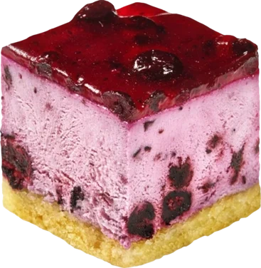 Cheescake Blåbær Minibiter Gluten og Laktose Fri