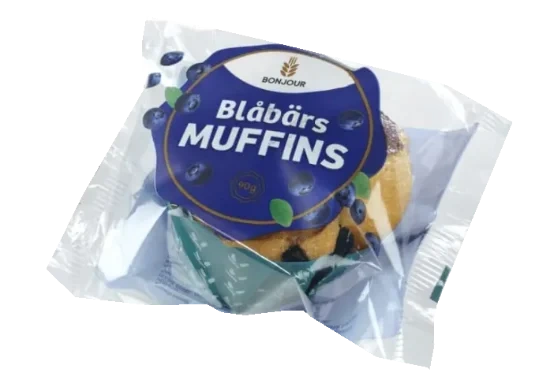 Blåbærmuffins 90g Bonjour
