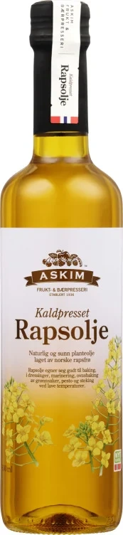 Kaldpresset Rapsolje 500 ml AFB
