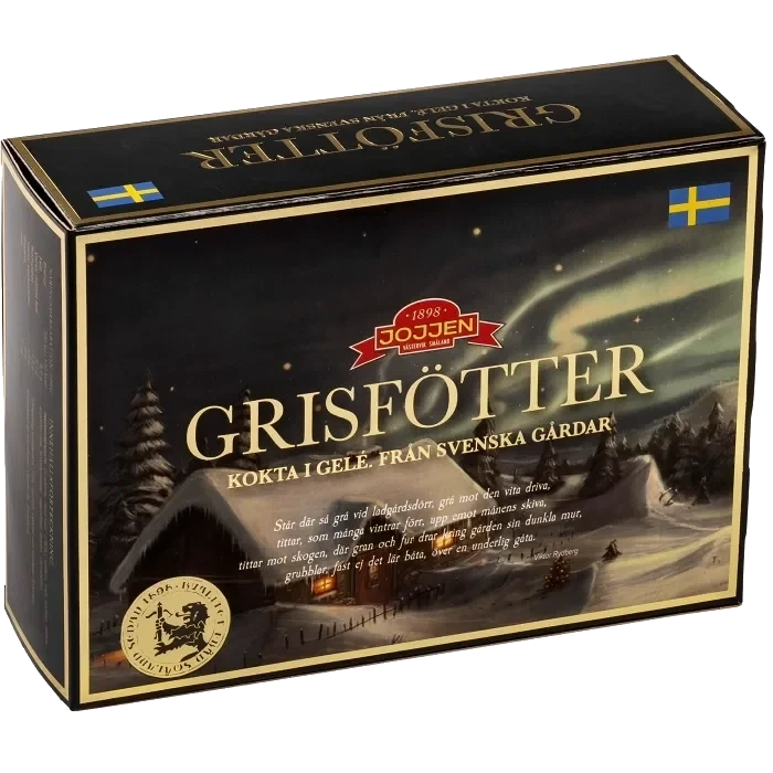Grisfötter Kokta i gelé 600g Jojjen