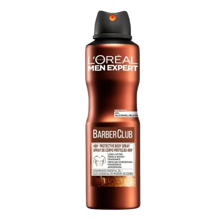 Men Expert Bodyspray Barber Club 48h 150ml