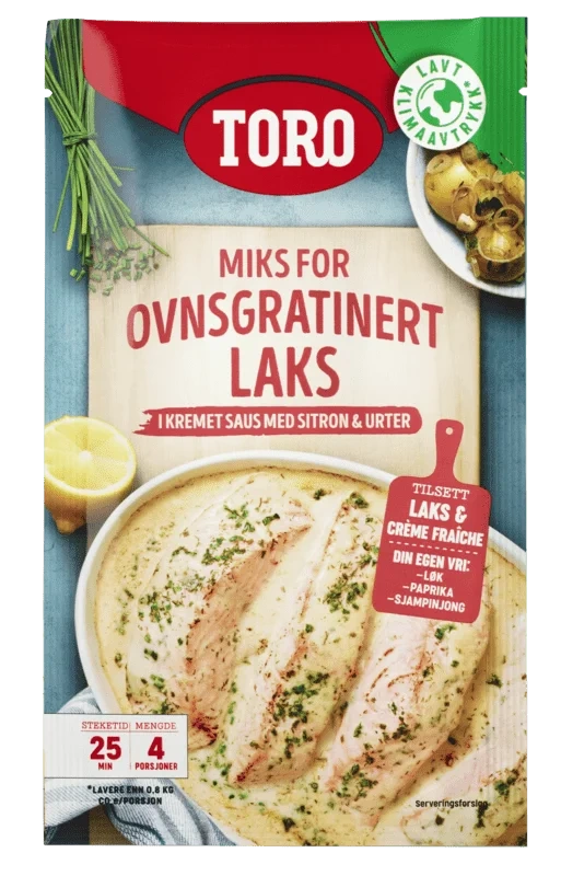 Toro Miks For Ovnsgratinert Laks 26 g
