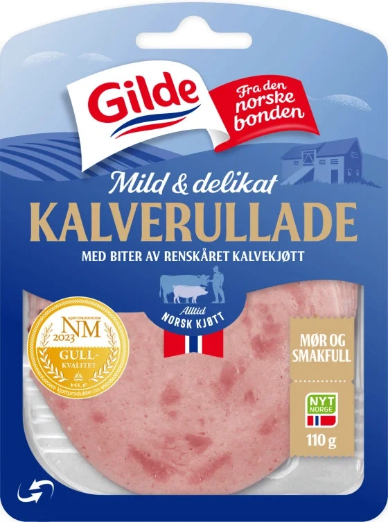 Kalverullade Skivet 110g Enh