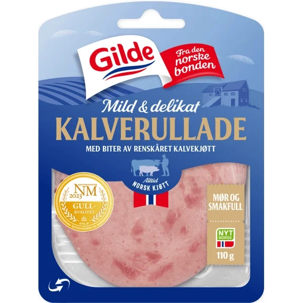 Kalverullade Skivet 110g Enh