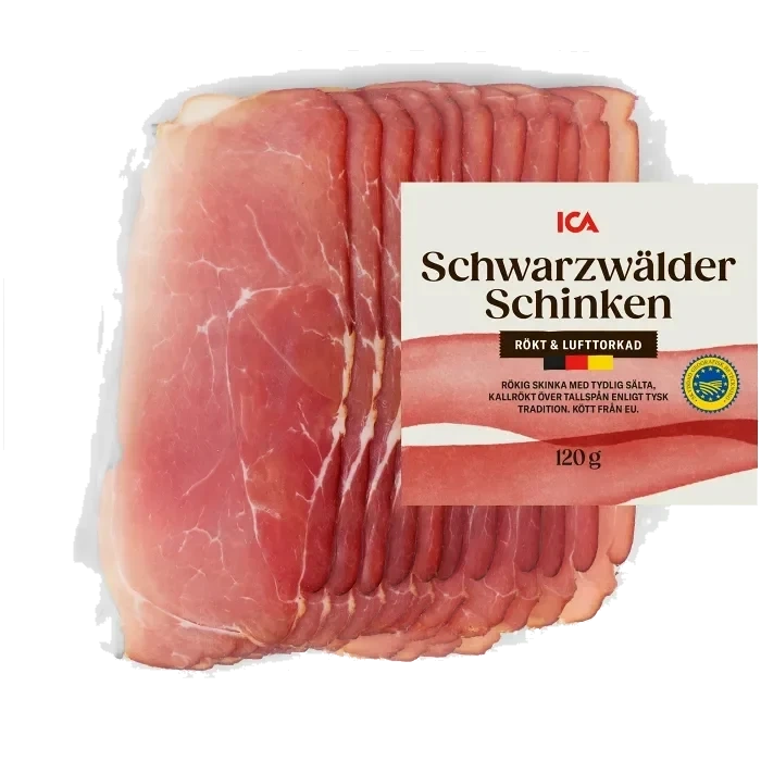 Schwarzwalderskinka 120g ICA