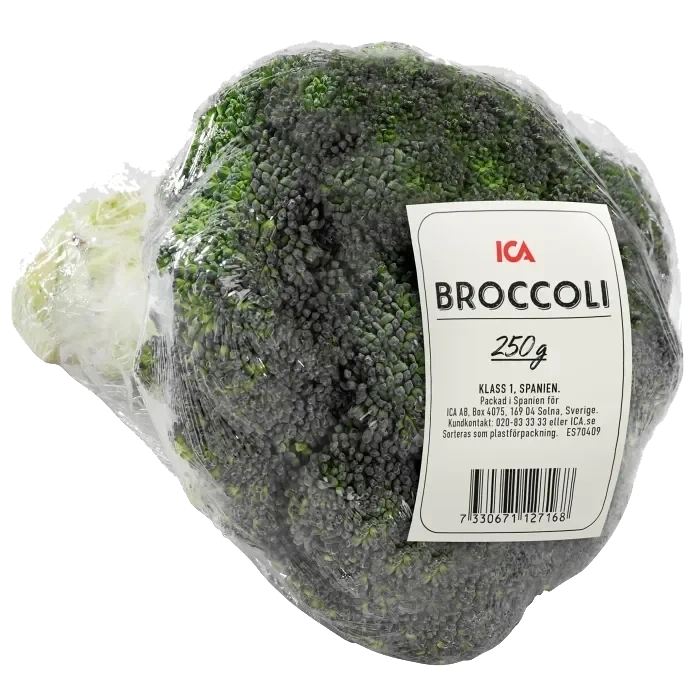 Broccoli filmad 250g Klass 1 ICA